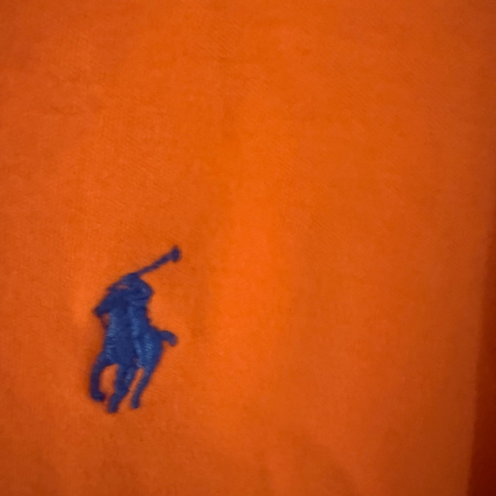 Ralph Lauren Bright Orange Polo Shirt - Picture 2 of 4